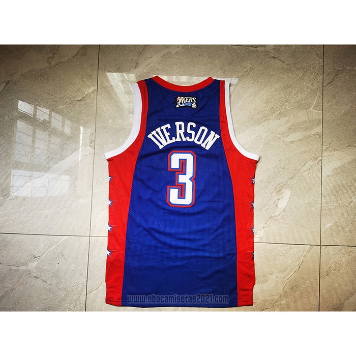 Camiseta All Star 2004 Allen Iverson #3 Azul